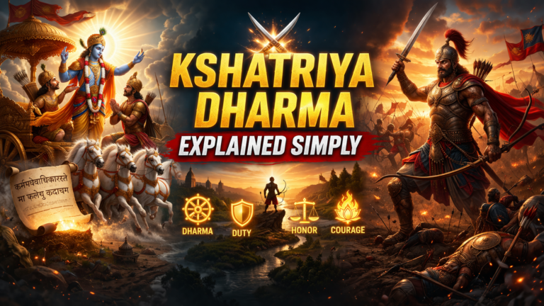 khsatriya dharma explained