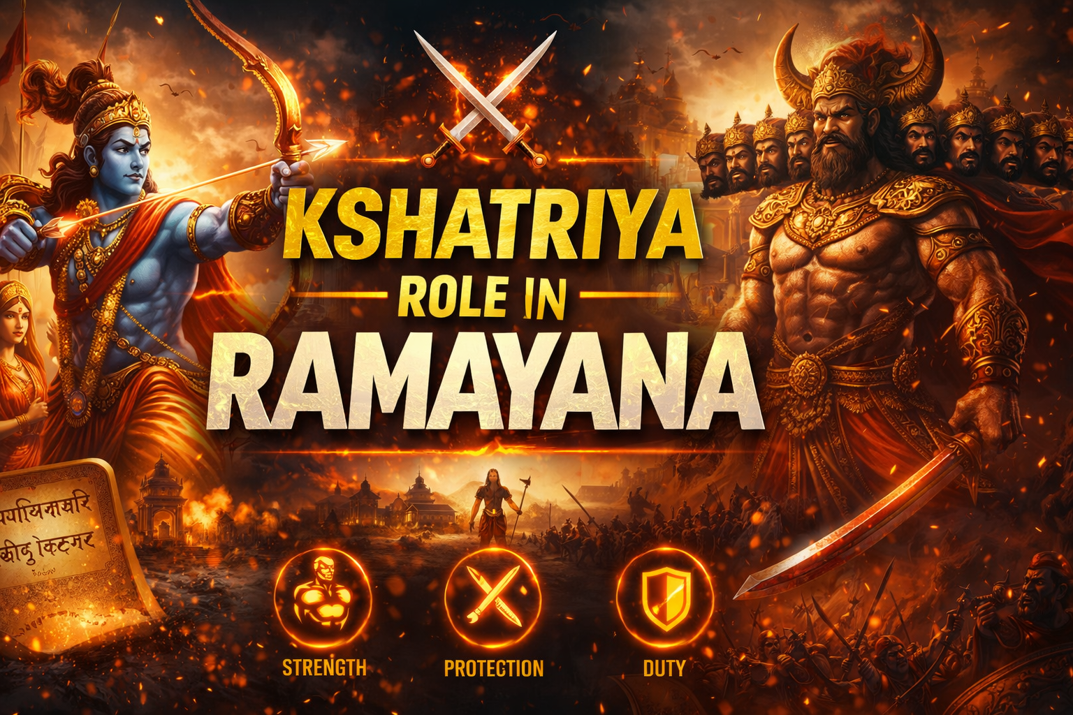 kshatriya role in ramayana