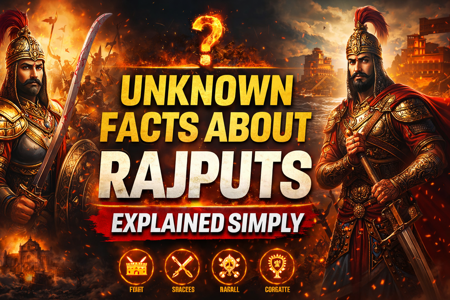 unknown facts about rajputs
